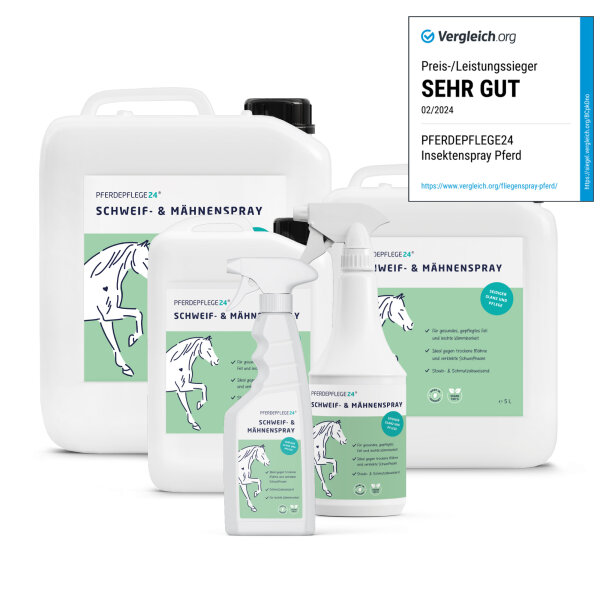Schweif- & Mähnenspray Pferd
