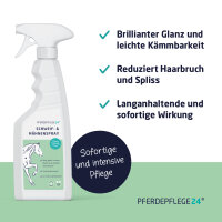Schweif- & Mähnenspray 1L Pferd